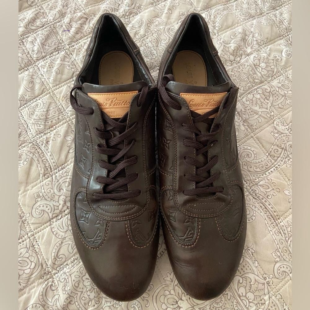 Louis Vuitton Men's Brown Leather Shoes